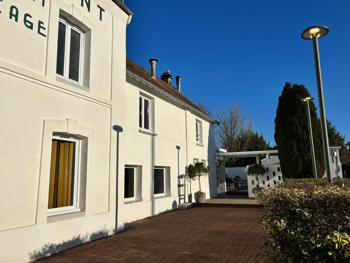 Logis Hotel & Restaurant Le Vert Bocage Franqueville-Saint-Pierre Eksteriør bilde