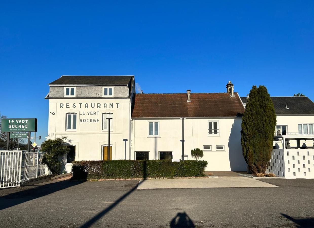 Logis Hotel & Restaurant Le Vert Bocage Franqueville-Saint-Pierre Eksteriør bilde
