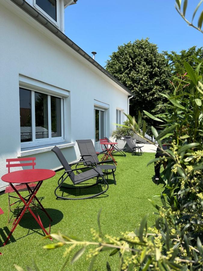 Logis Hotel & Restaurant Le Vert Bocage Franqueville-Saint-Pierre Eksteriør bilde