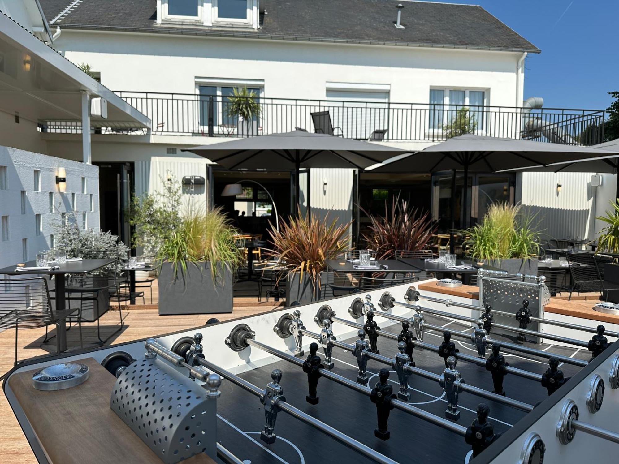 Logis Hotel & Restaurant Le Vert Bocage Franqueville-Saint-Pierre Eksteriør bilde