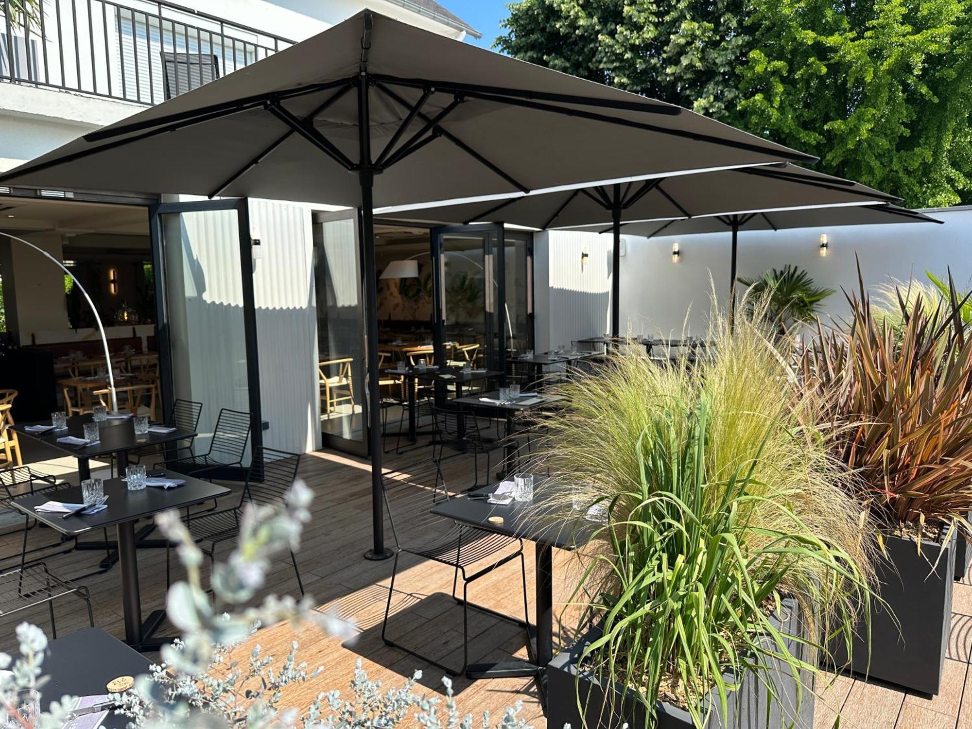 Logis Hotel & Restaurant Le Vert Bocage Franqueville-Saint-Pierre Eksteriør bilde